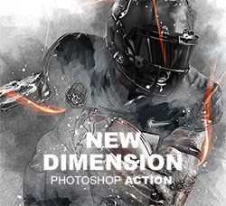 极品PS动作－维度艺术(含高清视频教程)：New Dimension Photoshop Action